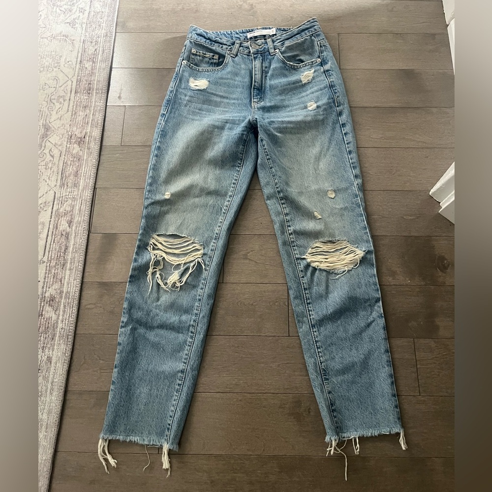 Garage denim Mom jeans